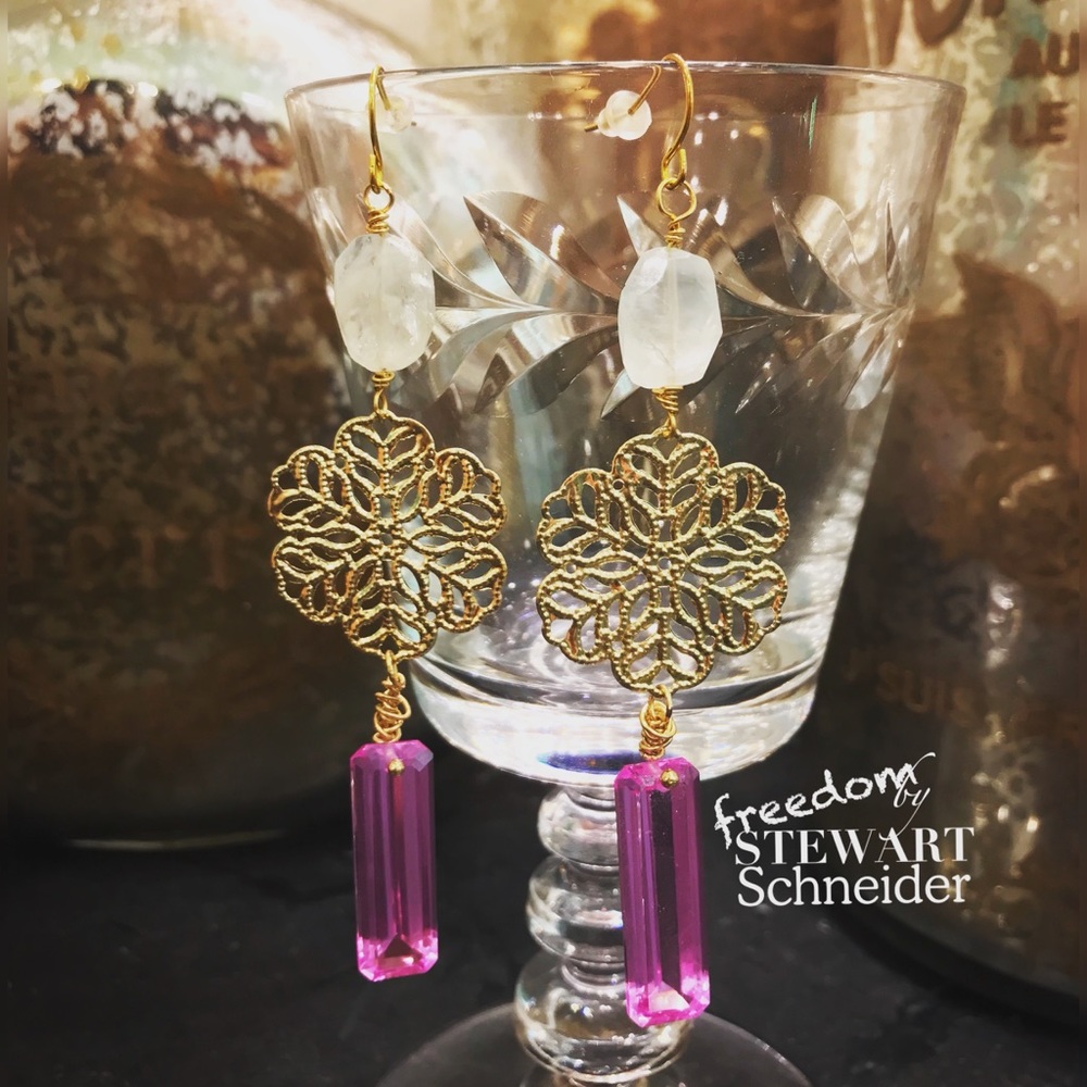Stunning statement earrings